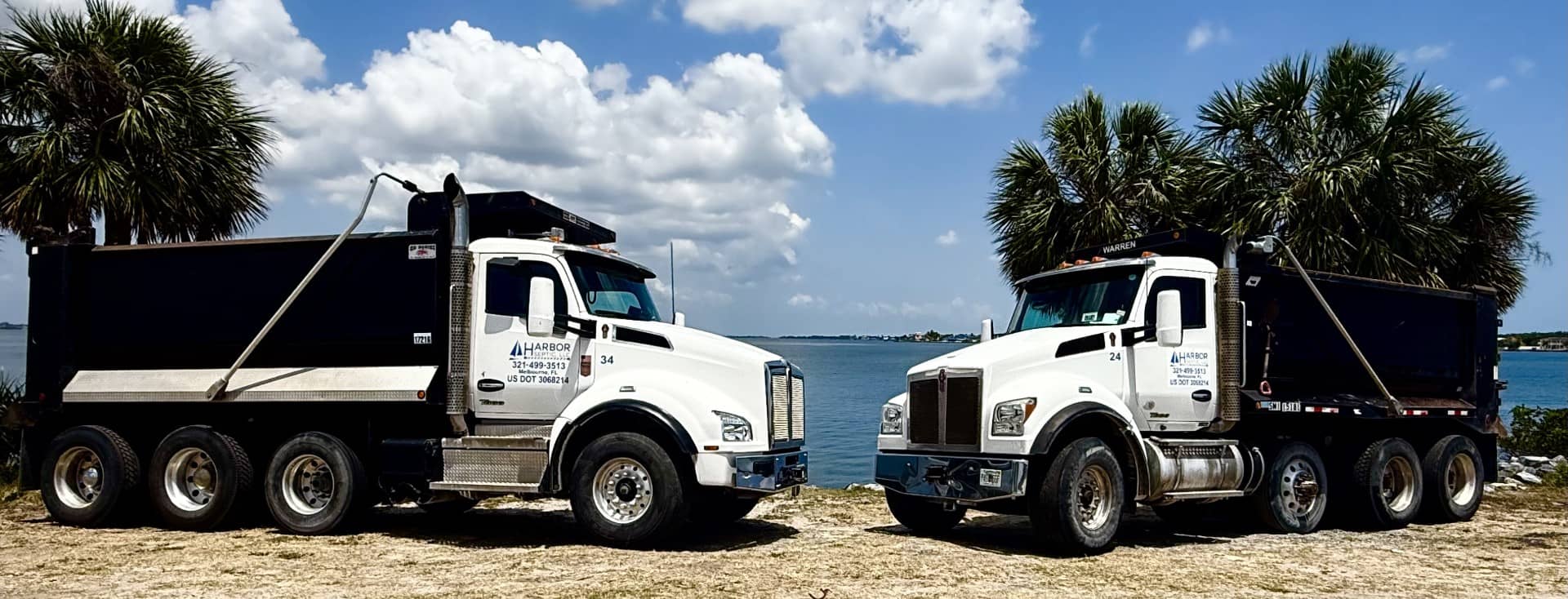 Harbor Septic work truck